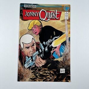 Jonny Quest #1 Comico June 1986 Vintage Comic Doug Wildey